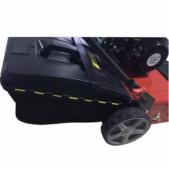 196cc ガソリン/ガソリン 2 in 1 エンジン 15 インチ Ohv エンジン芝生エアレーター/熊手 庭収穫ツール付き (LS380-GX200)