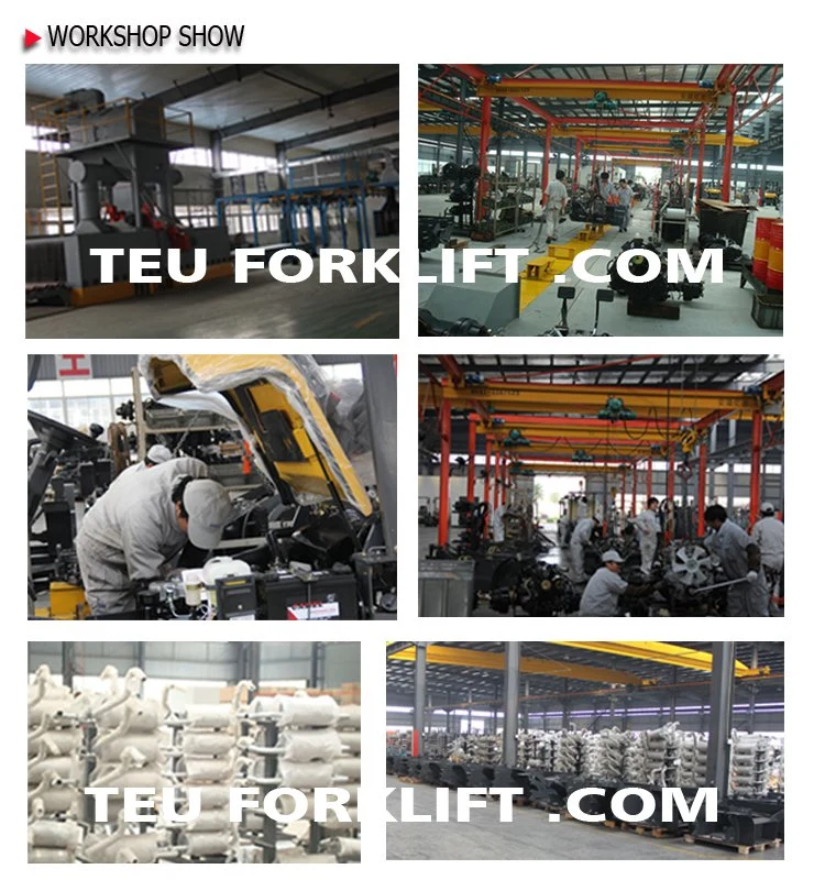 China Teu Automatic 3t Hydraulic Diesel Forklift