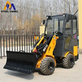 Artificial Turf Power Broom Sweeper Trucks Compact Wheel Loader