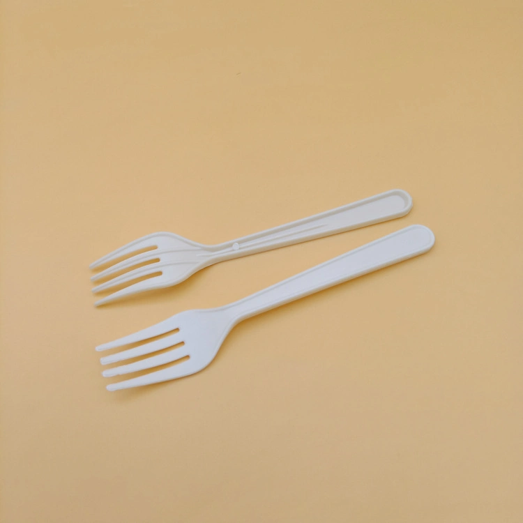 Disposable Biodegradable Cornstarch Spoon Fork and Kinfe