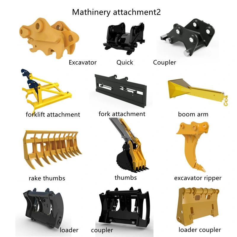 Qingdao Ruilan Customize High Quality Forks Excavator Pallet Fork Attachment for Front End Wheel Loader