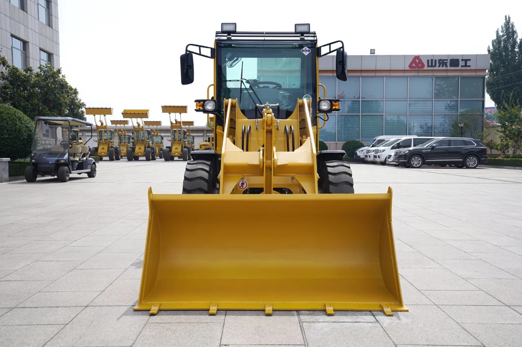 Basic Customization! China Lugong Factory Mini 4WD 0.5/1/1.5/2/2.5t Loaders Skid Steer/Telescopic/Front End/Bucket Wheel Loader T916 with EPA/Eac/CE/ISO/Euro 5