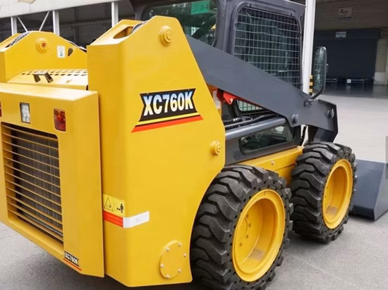 工場価格で中国の熱い販売 500kg 1500kg 75HP ミニスキッド ステア ローダー